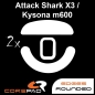 Preview: Hyperglides Hypergleits Hypergleids Corepad Skatez PRO Attack Shark X3 Kysona M600